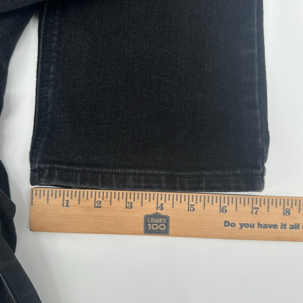 Old Navy Wow Bootcut Jeans Womens 4 Black Denim Mid Rise Regular Fit 4-Pockets - Picture 10 of 10